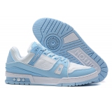 L&V Trainer Sneaker Blue\White