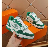 L&V Trainer Sneaker  white / green